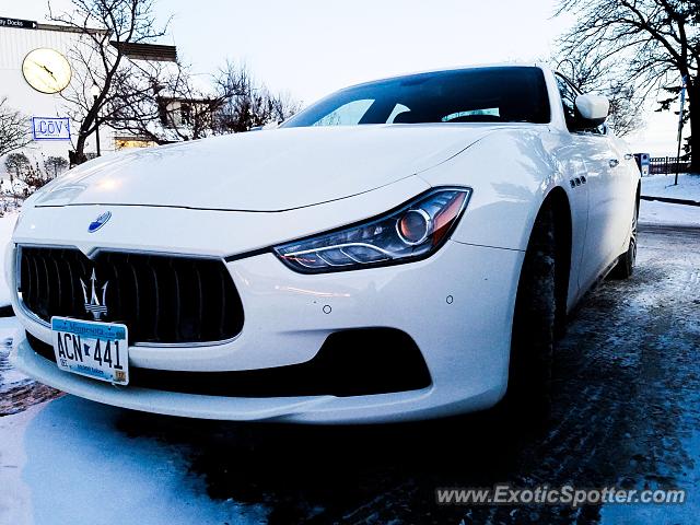 Maserati Ghibli spotted in Maple Grove, Minnesota