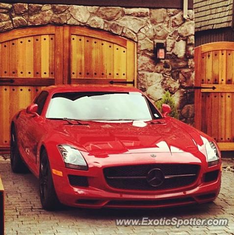 Mercedes SLS AMG spotted in Portland, Oregon