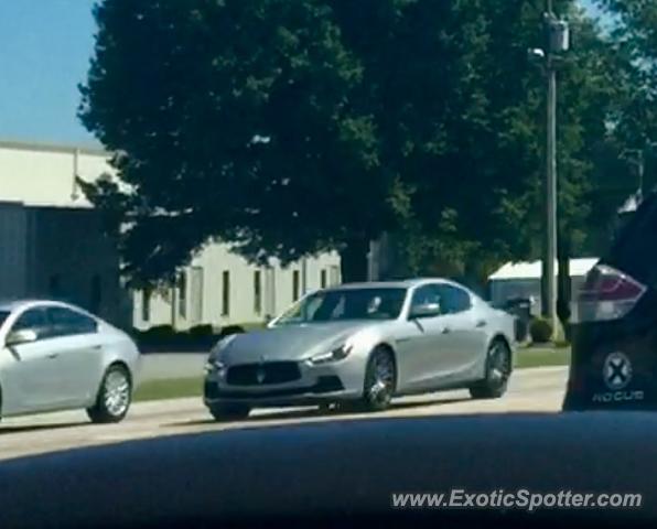 Maserati Ghibli spotted in Raleigh, North Carolina