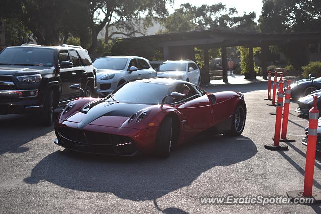 Pagani Huayra spotted in Carmel, California