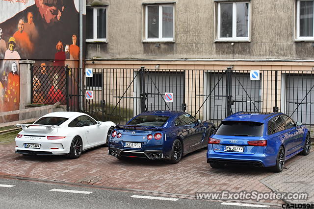 Nissan GT-R spotted in Warsaw, Poland