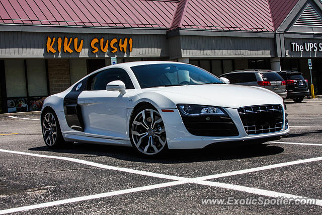 Audi R8 spotted in Bloomington, Indiana