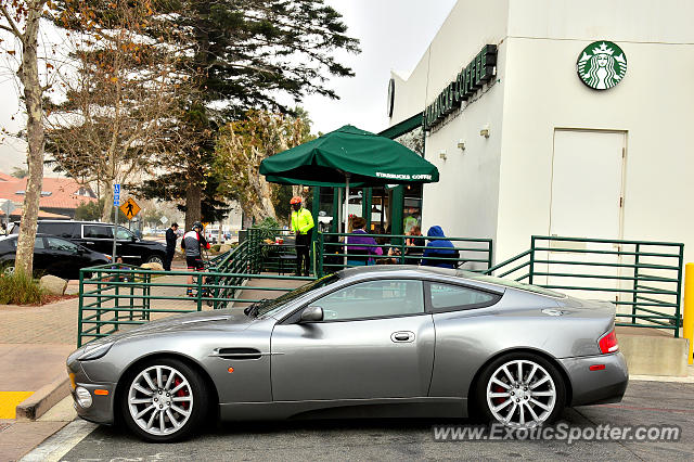 Aston Martin Vanquish spotted in Malibu, California