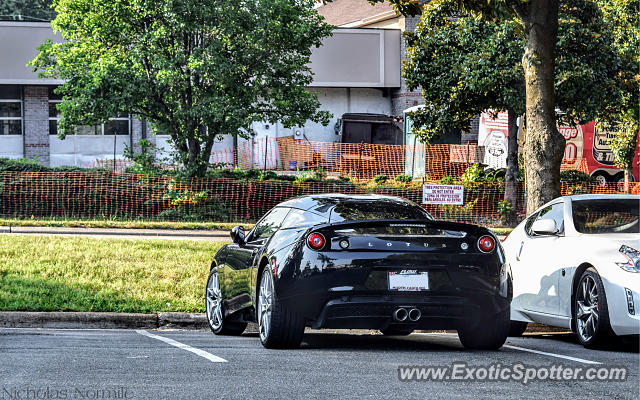 Lotus Evora spotted in Cary, North Carolina