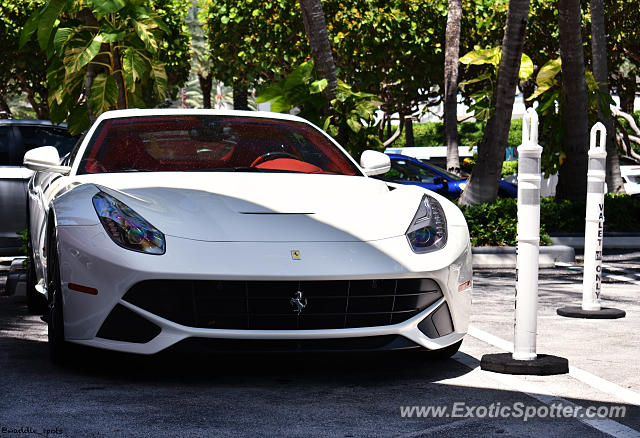 Ferrari F12 spotted in Bal Harbour, Florida