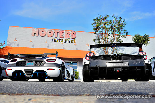 Pagani Huayra spotted in Costa Mesa, California