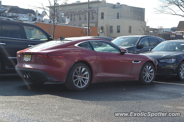 Jaguar F-Type spotted in Summit, New Jersey