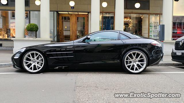 Mercedes SLR spotted in Zurich, Switzerland
