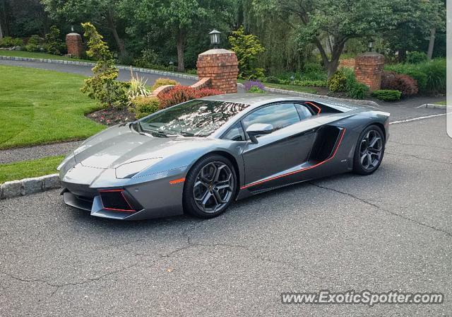 Lamborghini Aventador spotted in Watchung, United States