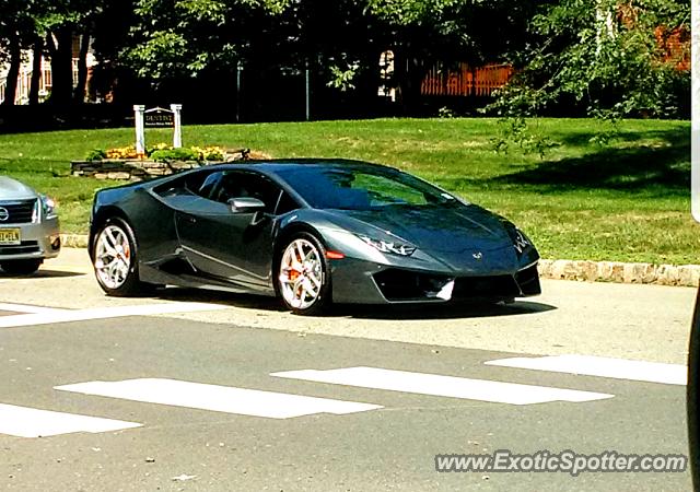 Lamborghini Huracan spotted in BASKING RIDGE, United States