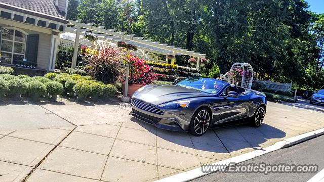 Aston Martin Vanquish spotted in Bernardsville, New Jersey