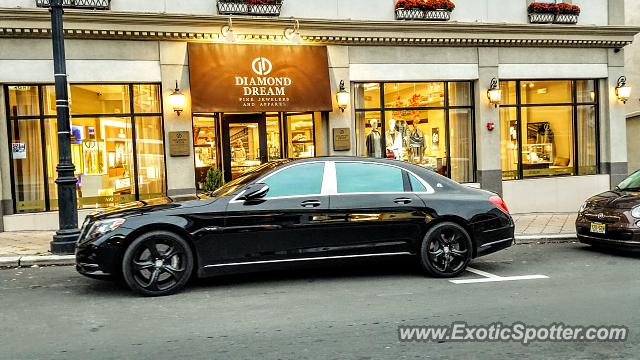 Mercedes Maybach spotted in Bernardsville, New Jersey