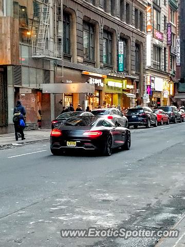 Mercedes AMG GT spotted in Manhattan, New York