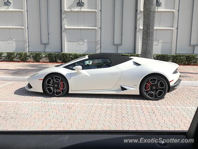Lamborghini Huracan spotted in Boca Raton, Florida