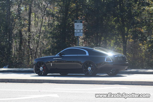 Rolls-Royce Wraith spotted in Riverview, Florida
