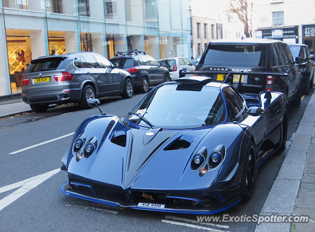 Pagani Zonda spotted in London, United Kingdom