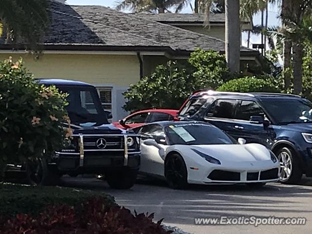 Ferrari 488 GTB spotted in Palm Beach, Florida