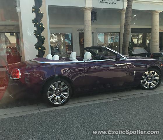 Rolls-Royce Dawn spotted in Palm Beach, Florida