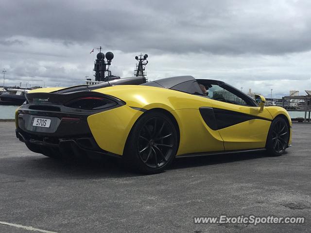 Mclaren 570S spotted in Auckland, New Zealand