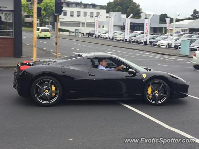 Ferrari 458 Italia spotted in Auckland, New Zealand