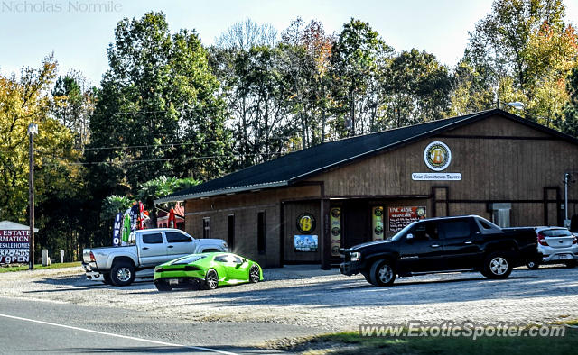 Lamborghini Huracan spotted in Fort Mill, South Carolina