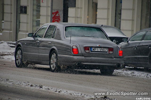 Bentley Arnage spotted in Warsaw, Poland