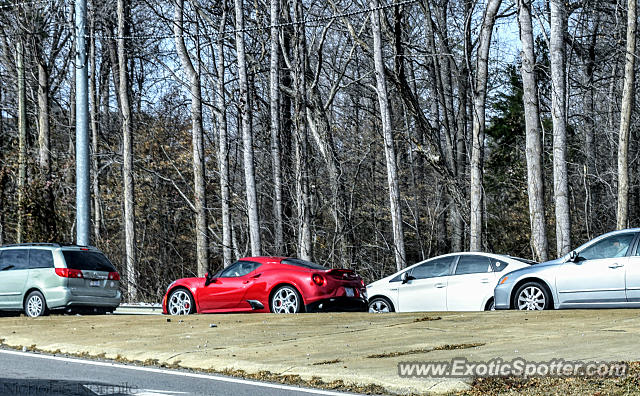 Alfa Romeo 4C spotted in Cary, North Carolina