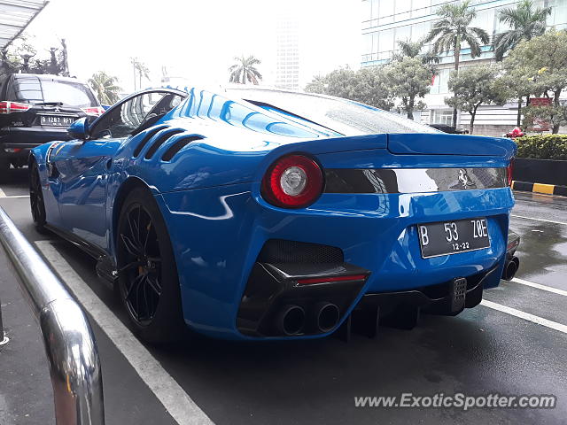 Ferrari F12 spotted in Jakarta, Indonesia