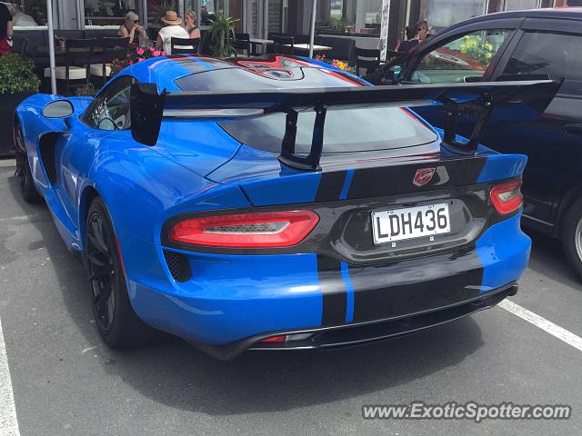 Dodge Viper spotted in Auckland, New Zealand
