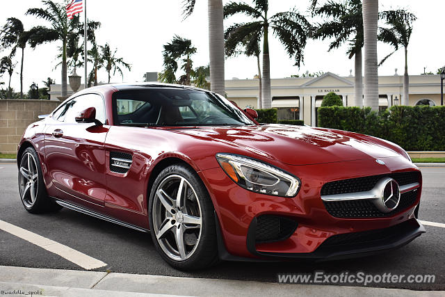 Mercedes AMG GT spotted in Palm Beach, Florida