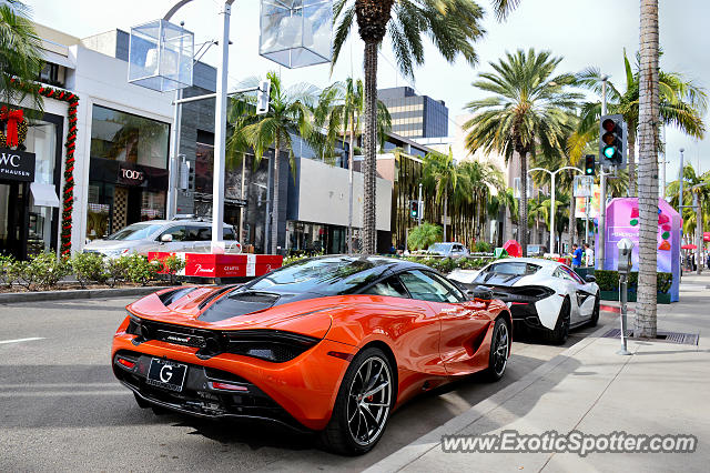 Mclaren 720S spotted in Beverly Hills, California
