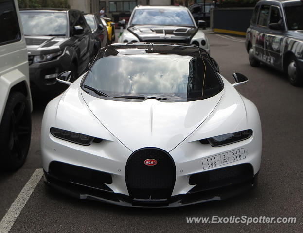 Bugatti Chiron spotted in London, United Kingdom