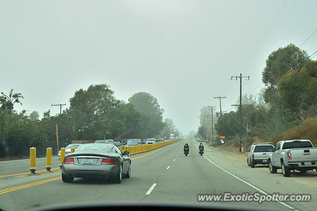 Aston Martin Vanquish spotted in Malibu, California