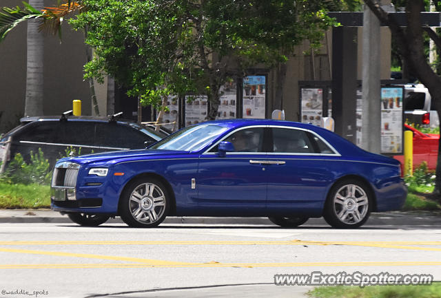 Rolls-Royce Ghost spotted in Jupiter, Florida
