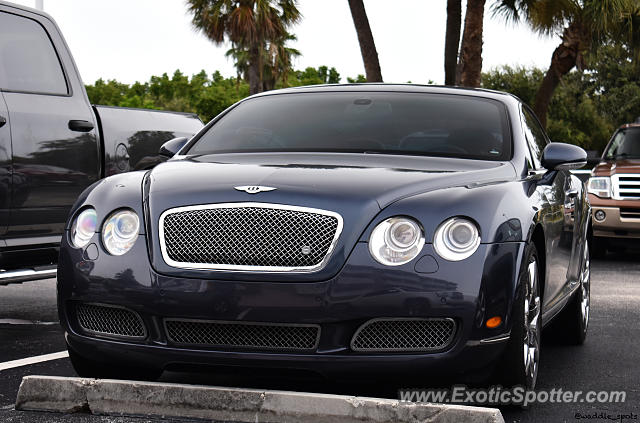 Bentley Continental spotted in Stuart, Florida