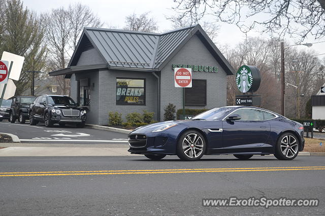 Jaguar F-Type spotted in Ridgewood, New Jersey