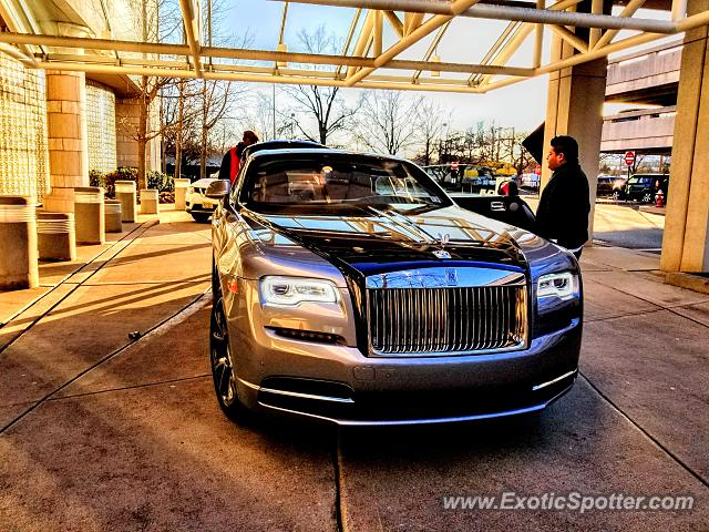 Rolls-Royce Wraith spotted in Short Hills, New Jersey