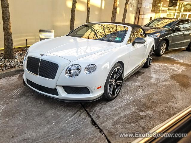 Bentley Continental spotted in Short Hills, New Jersey