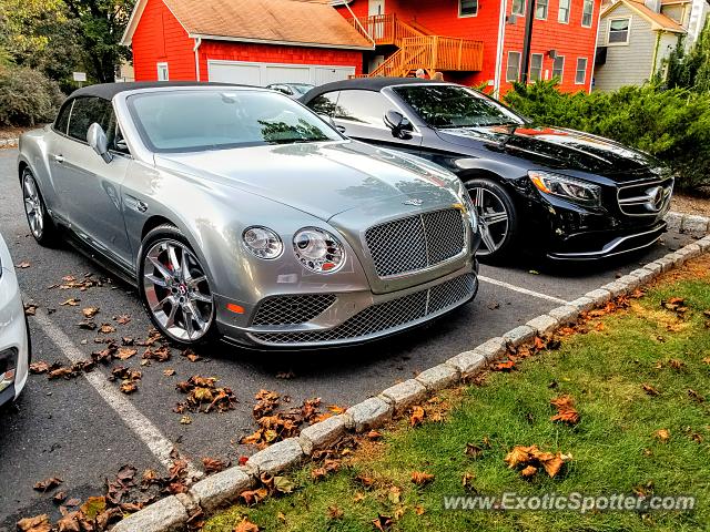 Bentley Continental spotted in Far Hills, New Jersey