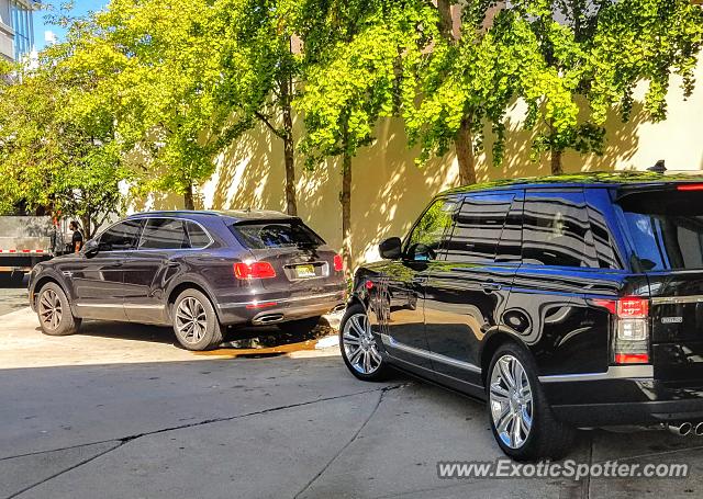 Bentley Bentayga spotted in Short Hills, New Jersey