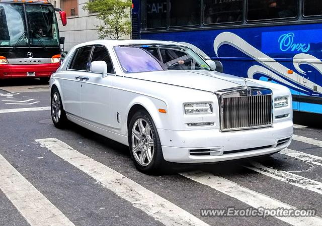 Rolls-Royce Phantom spotted in Manhattan, New York