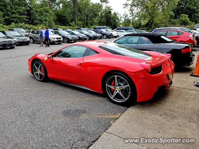 Ferrari 458 Italia spotted in Secaucus, New Jersey