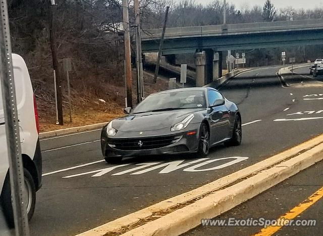Ferrari FF spotted in Bedminster, New Jersey