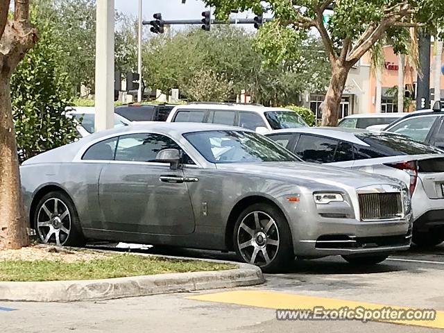 Rolls-Royce Wraith spotted in Ft Lauderdale, Florida