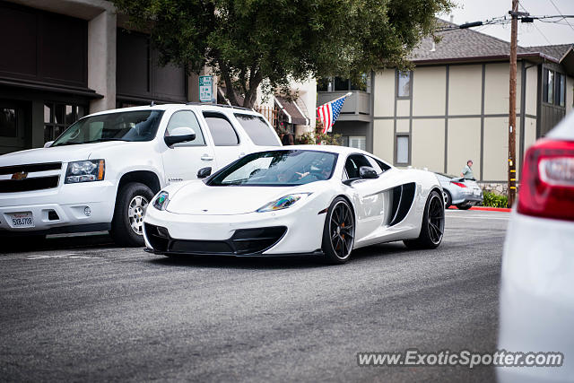 Mclaren MP4-12C spotted in Carmel, California