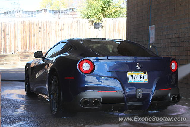 Ferrari F12 spotted in Denver, Colorado