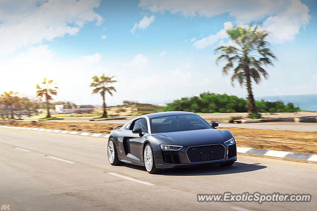 Audi R8 spotted in Ashkelon, Israel