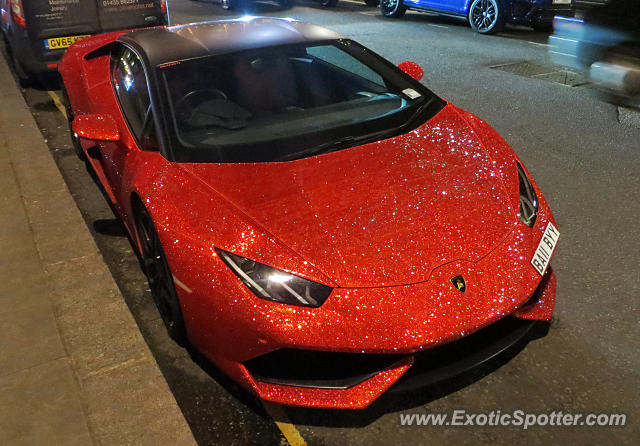 Lamborghini Huracan spotted in London, United Kingdom