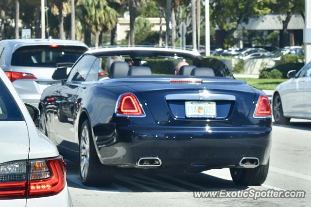 Rolls-Royce Dawn spotted in Boca Raton, Florida