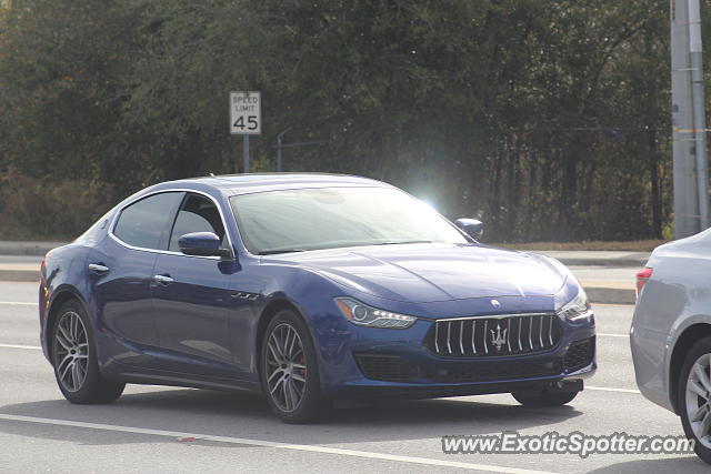 Maserati Ghibli spotted in Riverview, Florida